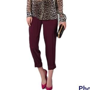 Alice + Olivia Plum Arthur Pant